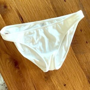 Victoria’s Secret plain white Bikini Bottom
